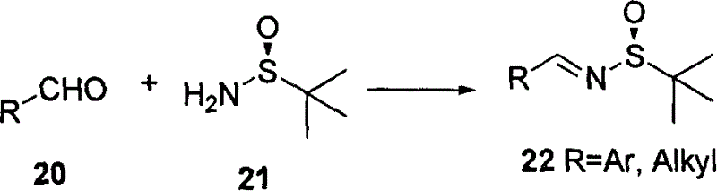 Taxol and its analogue side chain synthesizing method