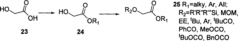 Taxol and its analogue side chain synthesizing method