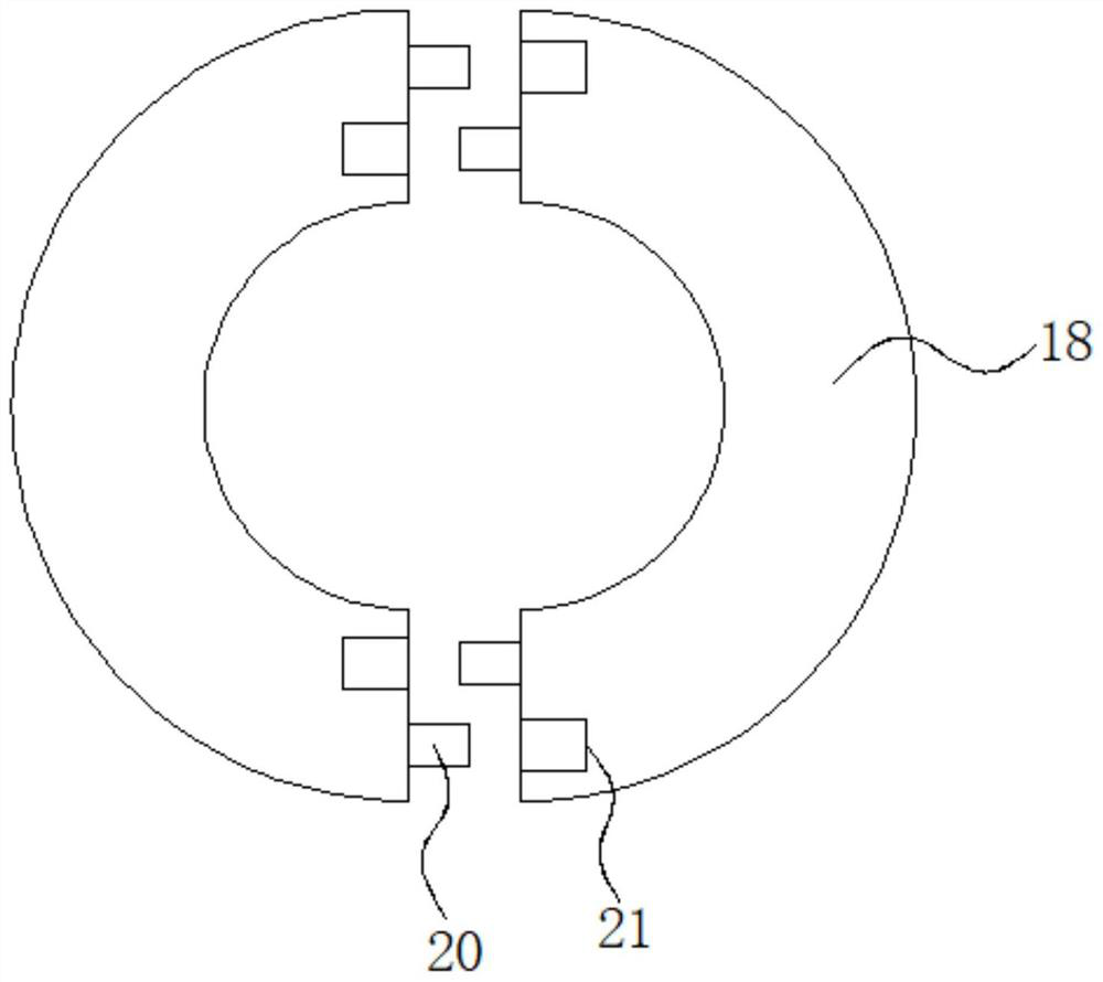 Novel wind power main bearing sealing structure