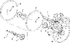 Shaft alignment and anti-corrosion liner for a disk gang