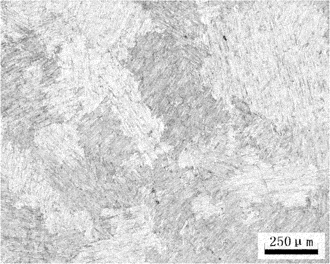 Method for controlling structure refinement of cast TiAl-based alloy and form of boride