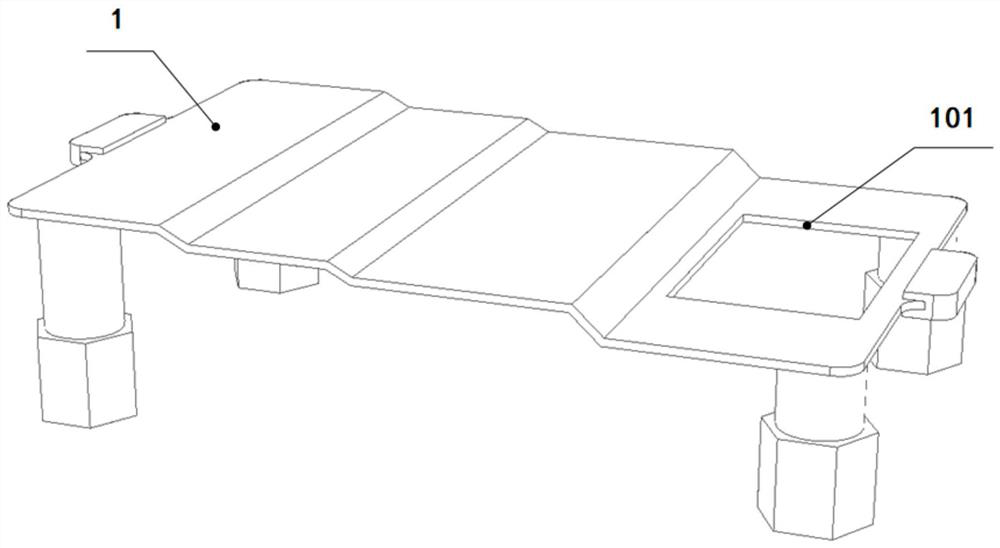 An edible beef meat quality detection device