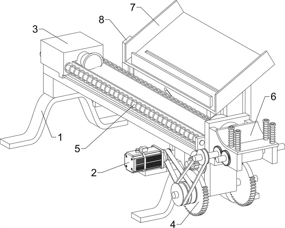 Bamboo slitting equipment