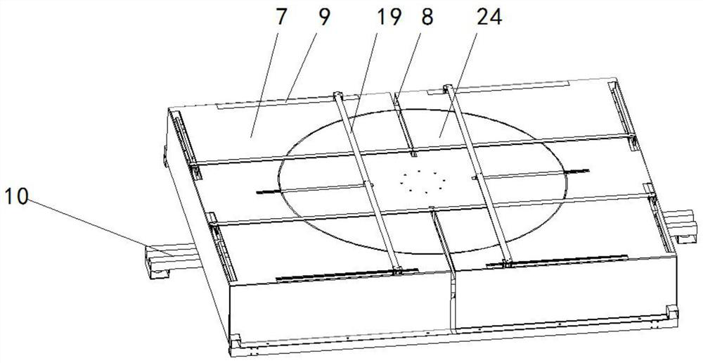 Unmanned aerial vehicle automatic centering and course calibration parking apron