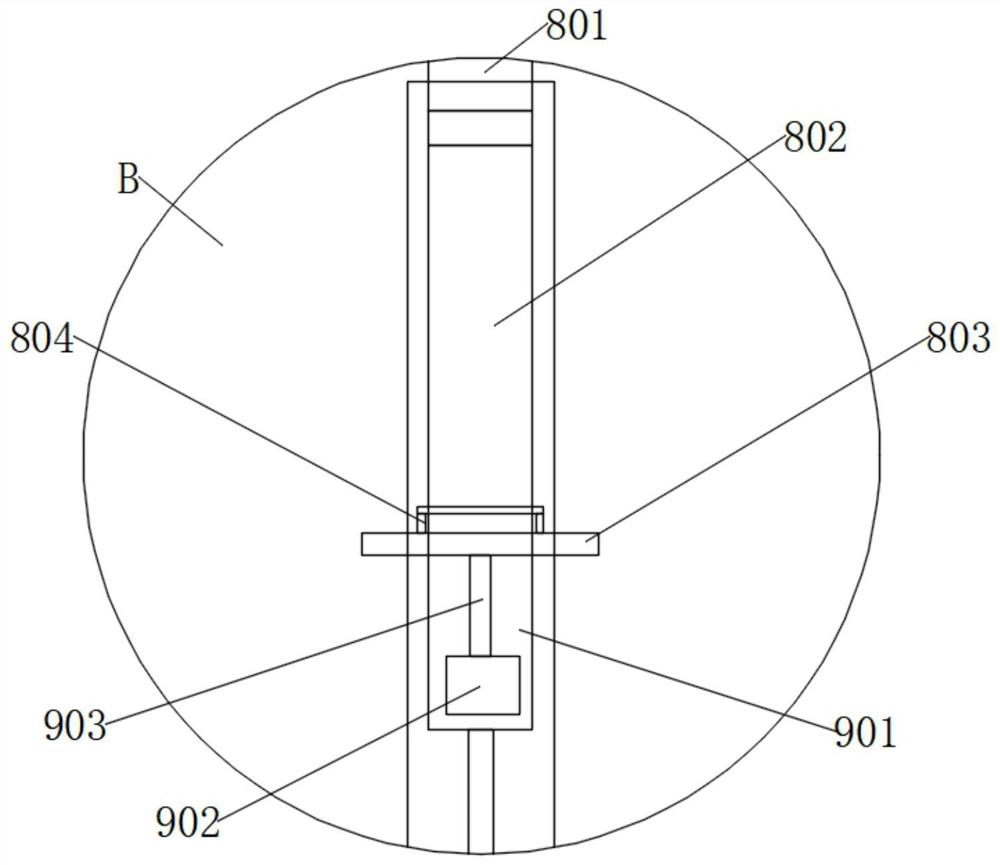 Orthopaedic traction device with included angle adjusting and self-locking functions