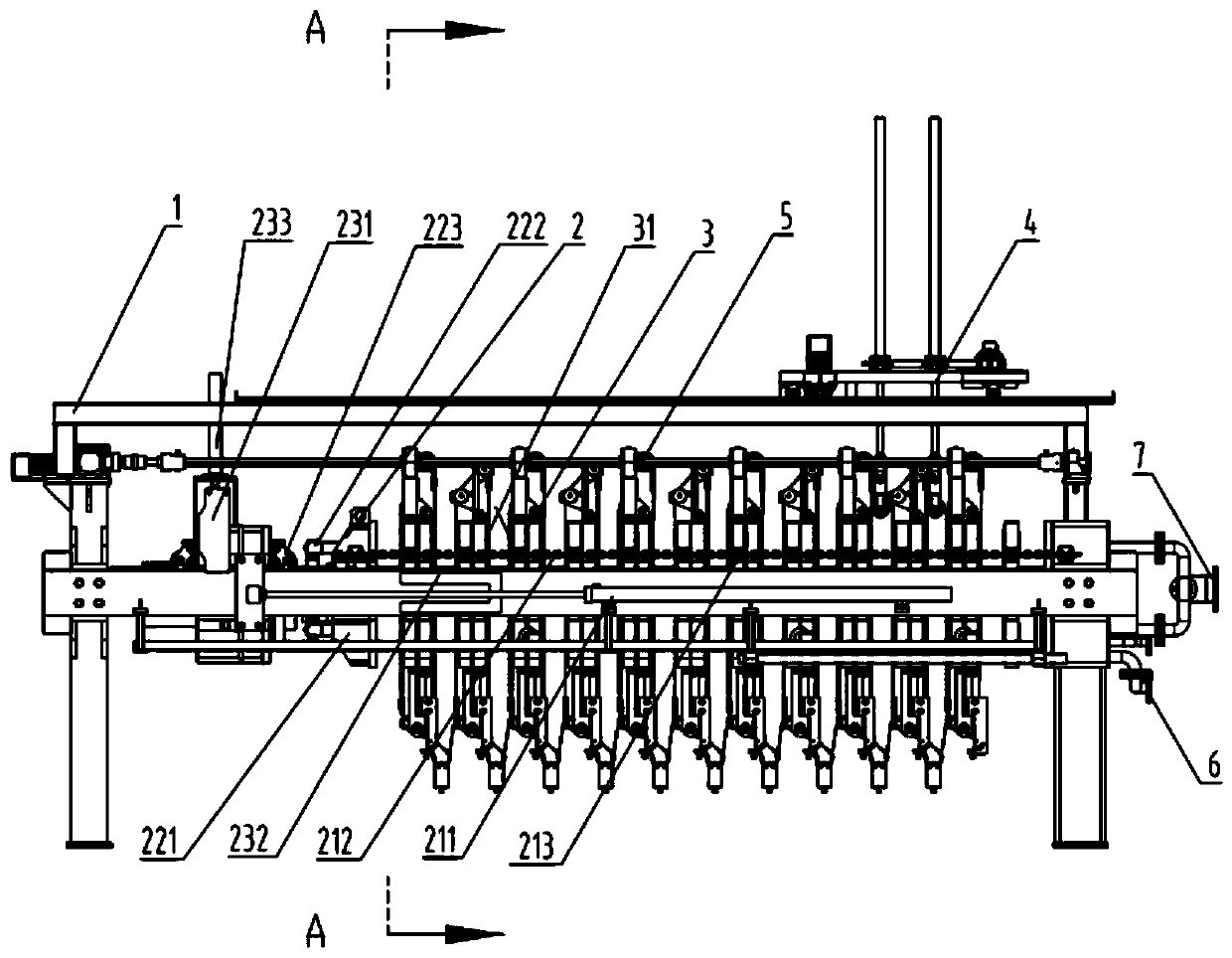 A vacuum electroosmosis sludge drying equipment and method thereof