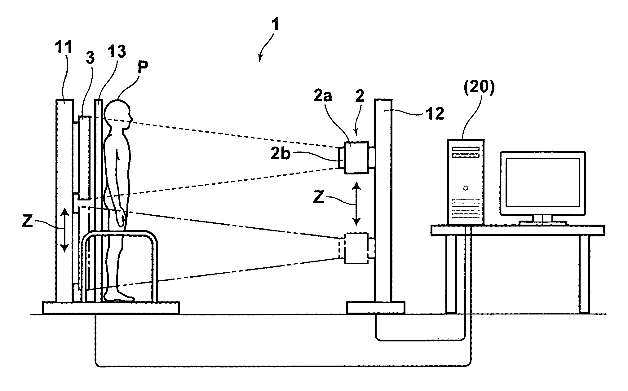 Radiographic image detection apparatus