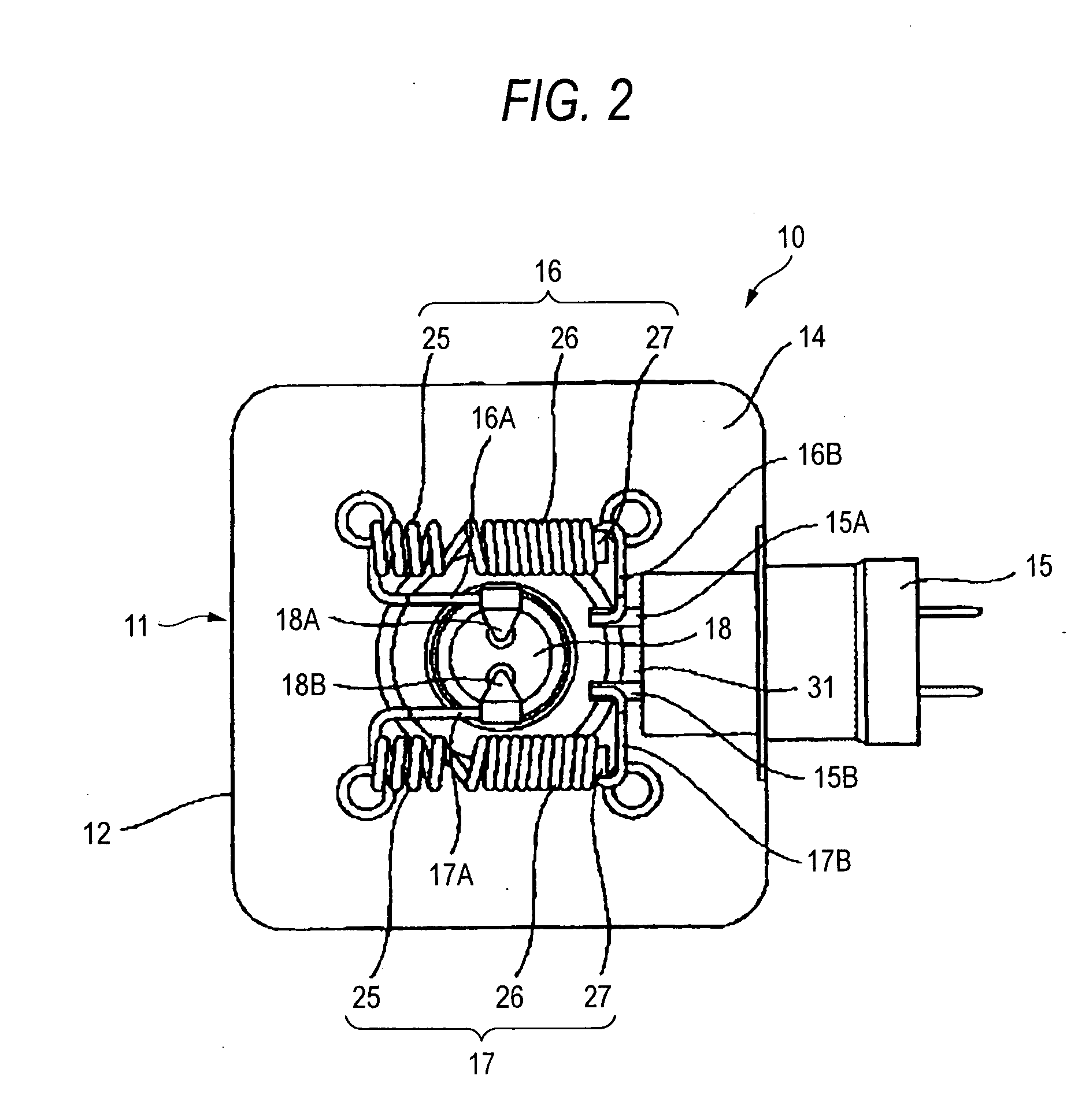 Magnetron for microwave oven