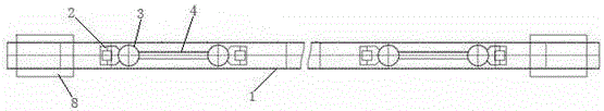 Vertical general assembly jig frame for container ship lashing bridge