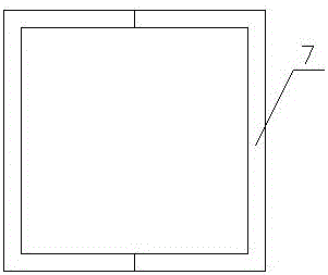 Vertical general assembly jig frame for container ship lashing bridge