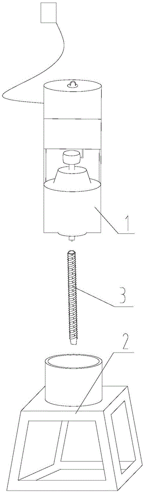 A rapid grouting drilling equipment for roadway floor