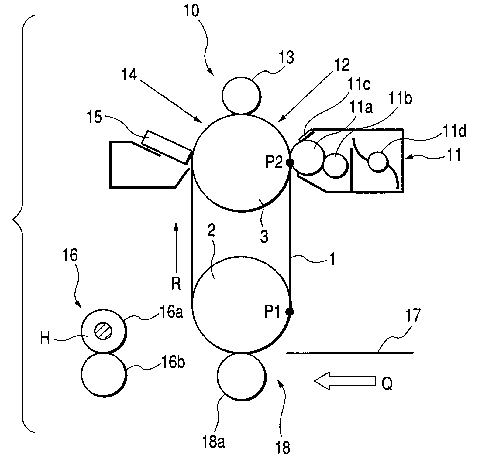 Belt member incorporated in image forming apparatus