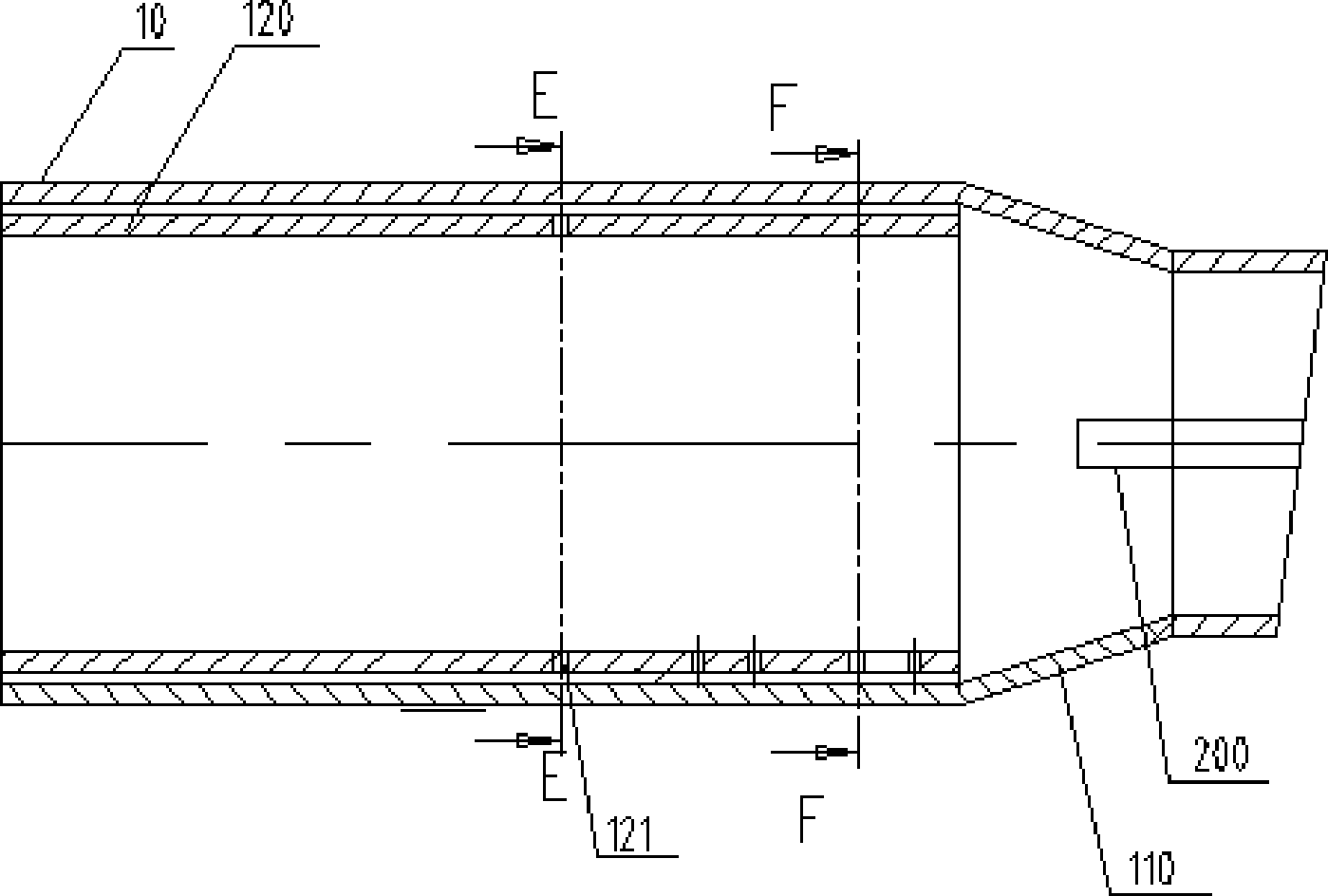 A pulverized coal burner and boiler