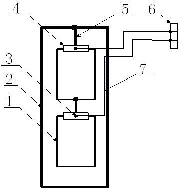 Oil well casing cathodic protection system and electrode layout method based on pulse current