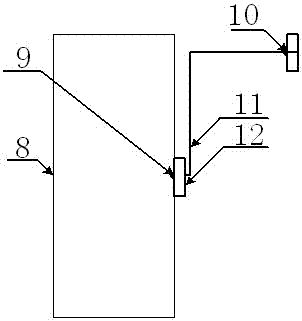 Oil well casing cathodic protection system and electrode layout method based on pulse current