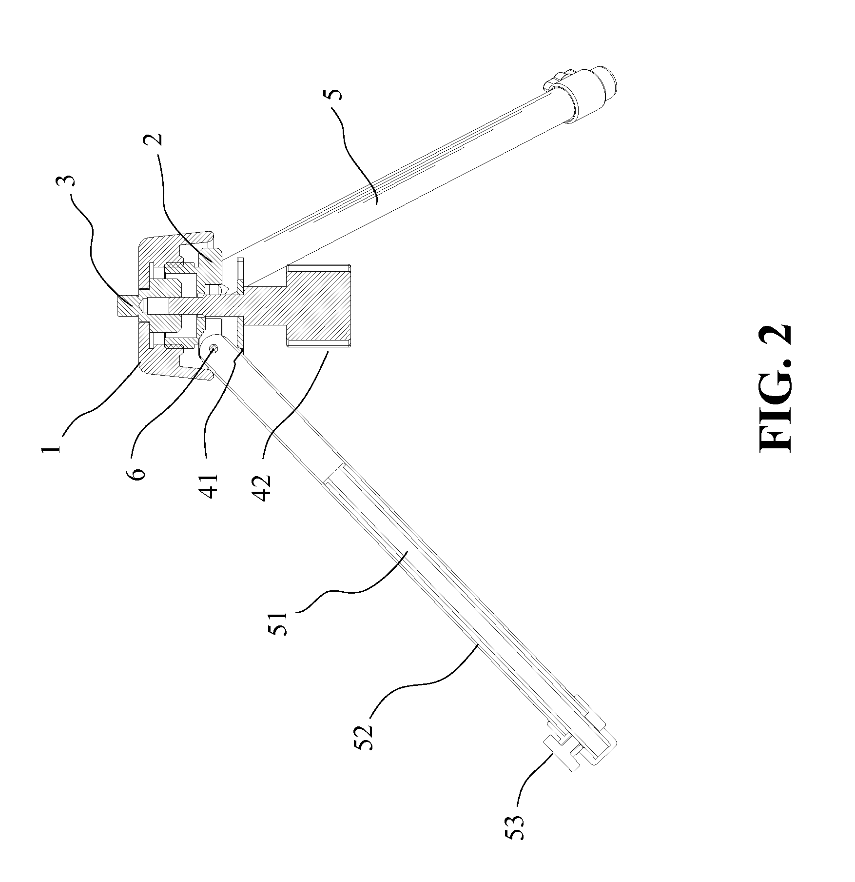 Continuously angle-adjustable multifunction tripod