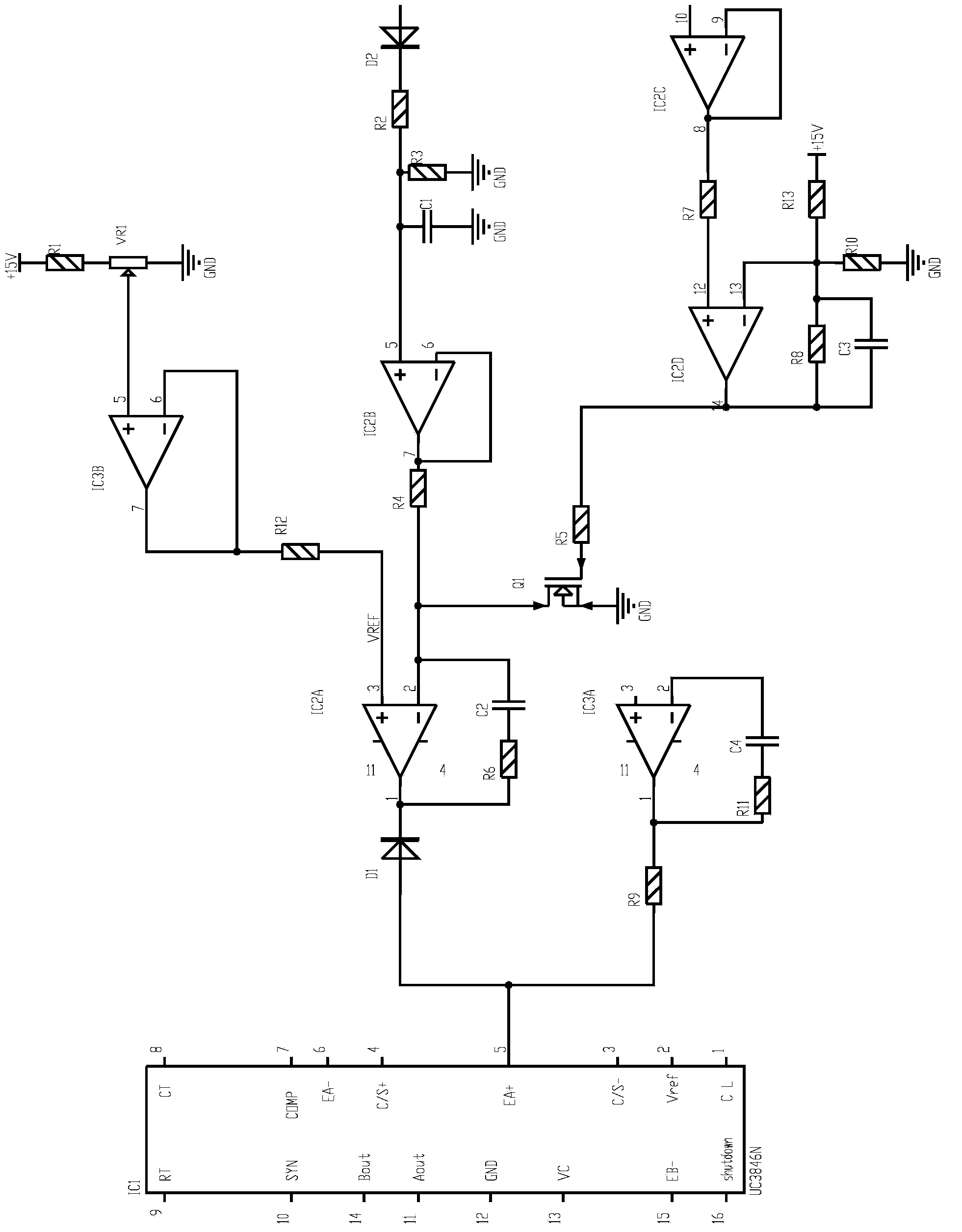 Welding machine arc striking control circuit