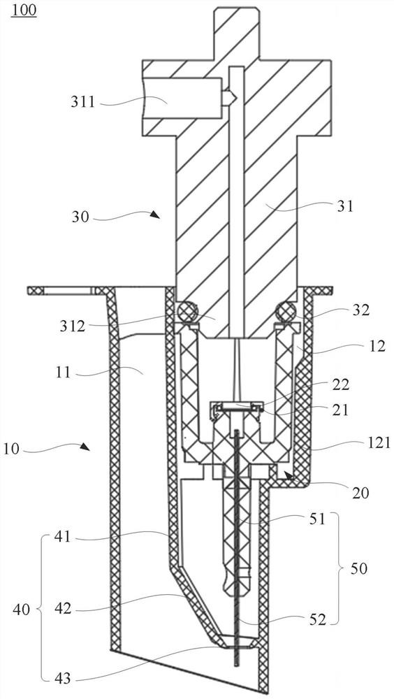 Biochemical reaction device and biochemical test system