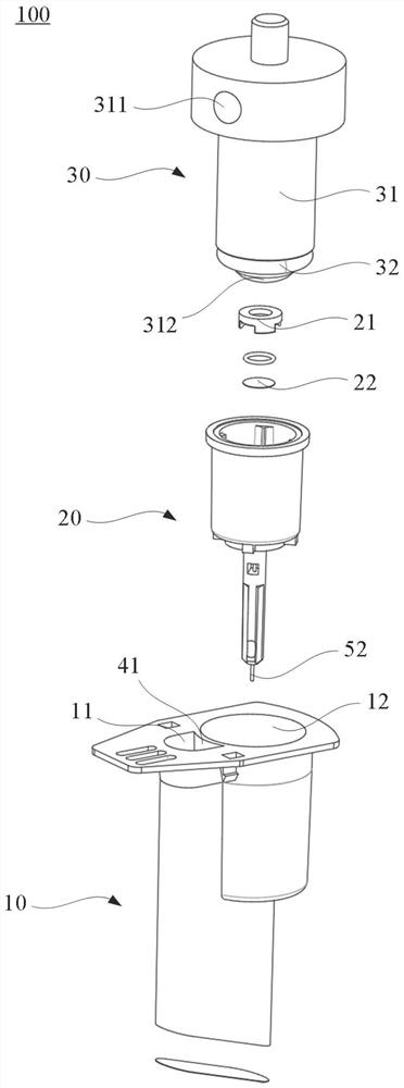 Biochemical reaction device and biochemical test system