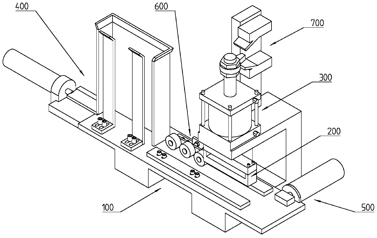 Automatic board surface hot stamping device