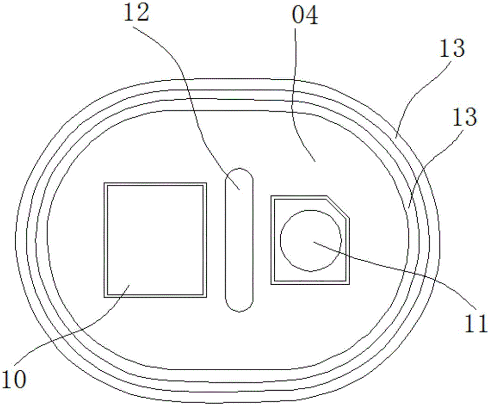 Wrist accessory-free blood oxygen measurement equipment and manufacturing method thereof