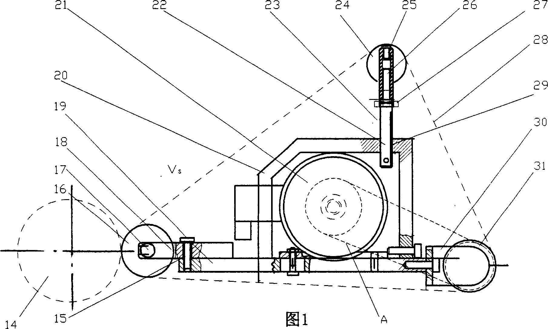 High performance mirror polish equipment with double grinding heads and technique method of mirror polish