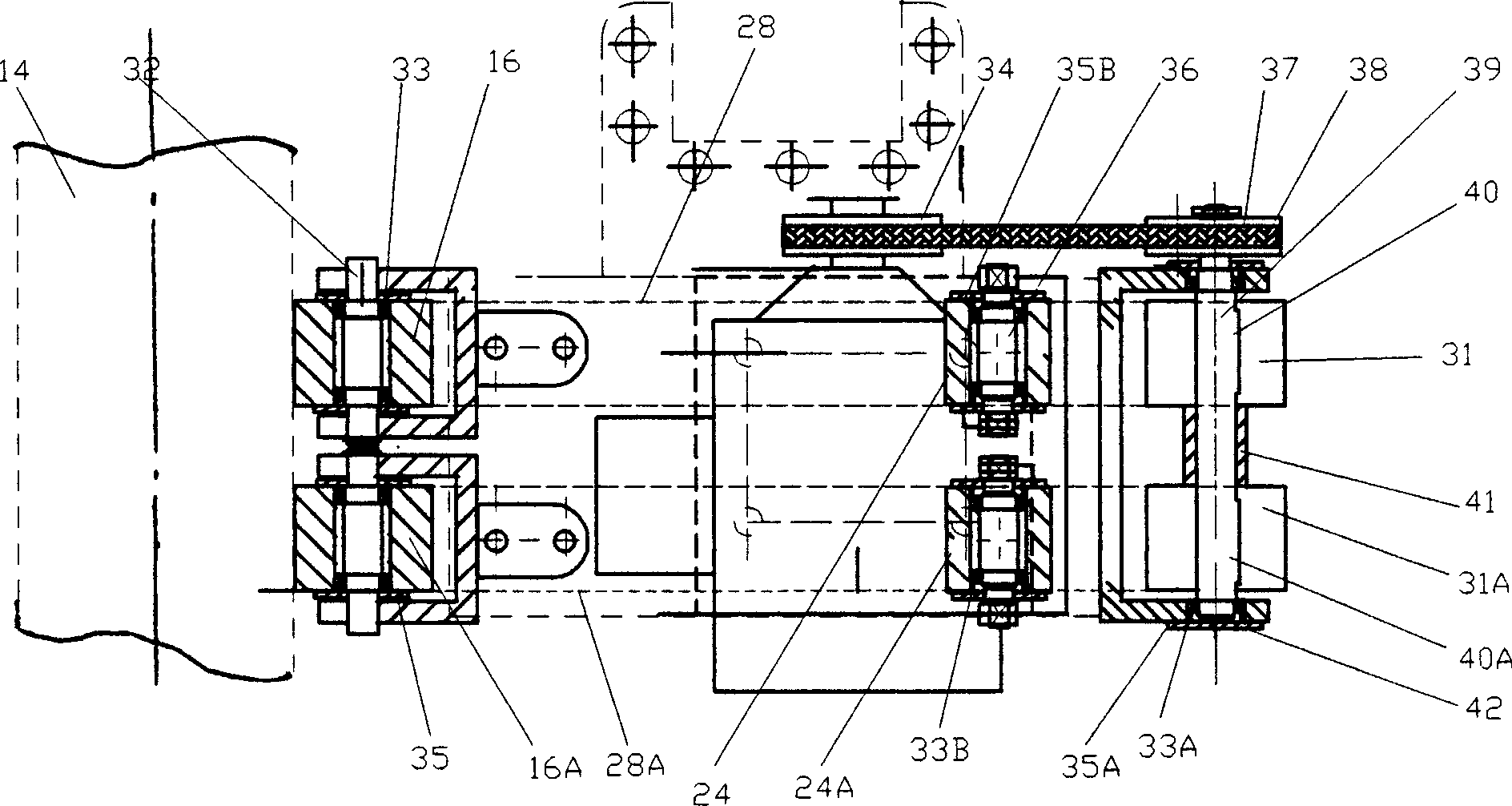 High performance mirror polish equipment with double grinding heads and technique method of mirror polish