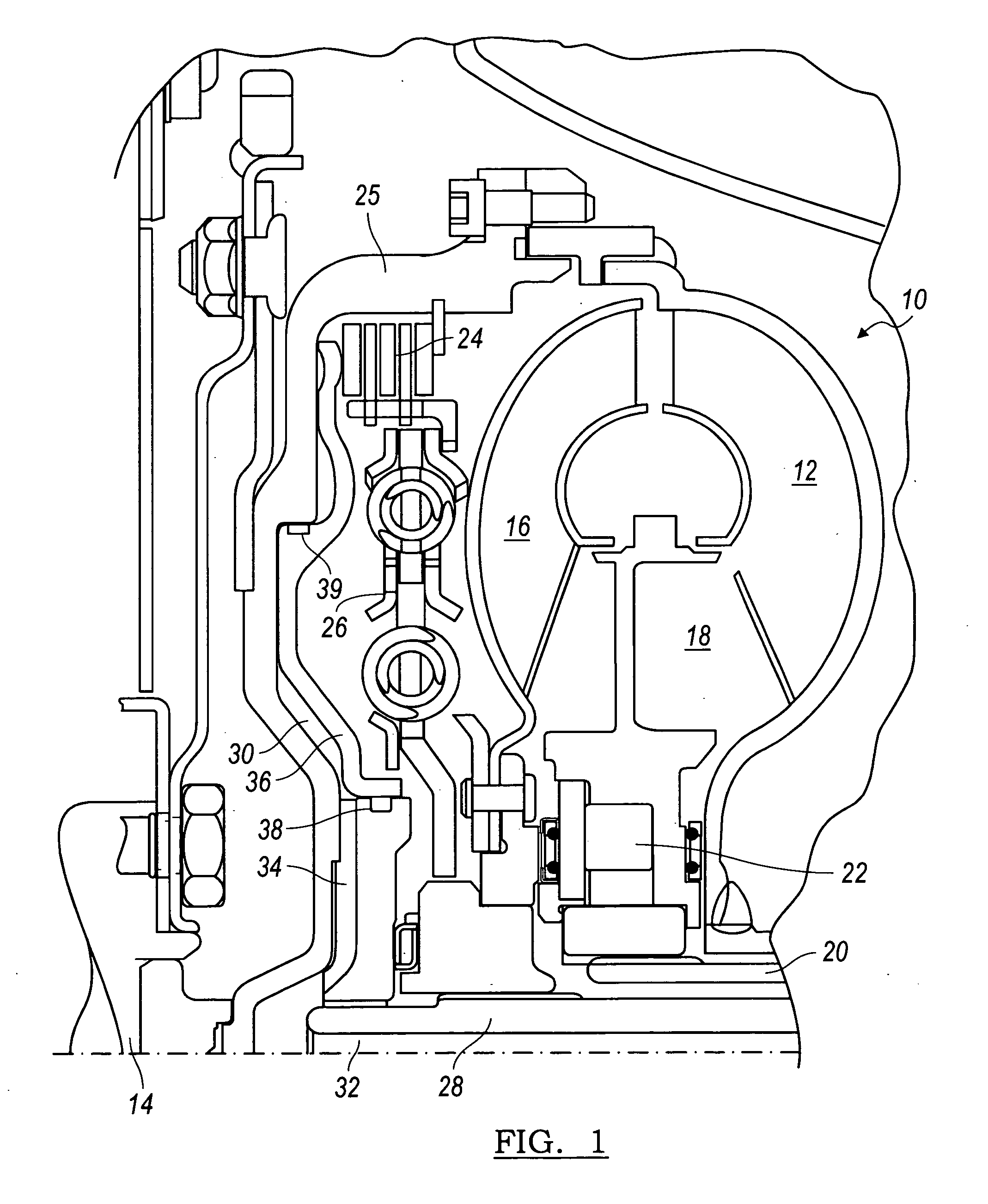 Torque converter bypass clutch control