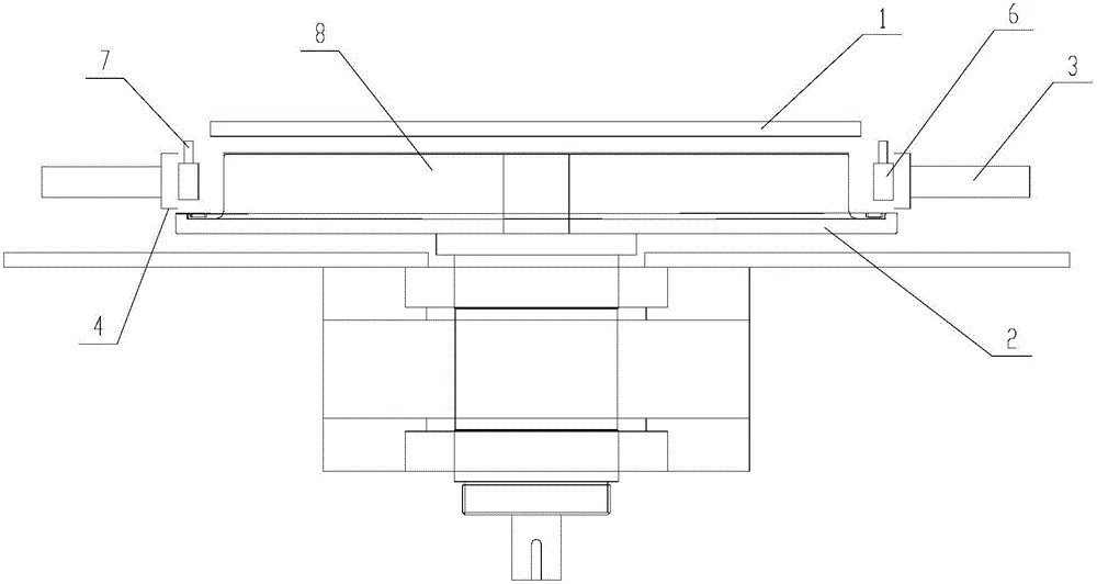 Servo ring shaping machine for wind protection ring