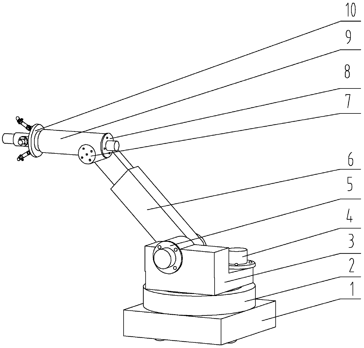 A laser fixing device and a method for realizing temperature self-adaptation by using the device