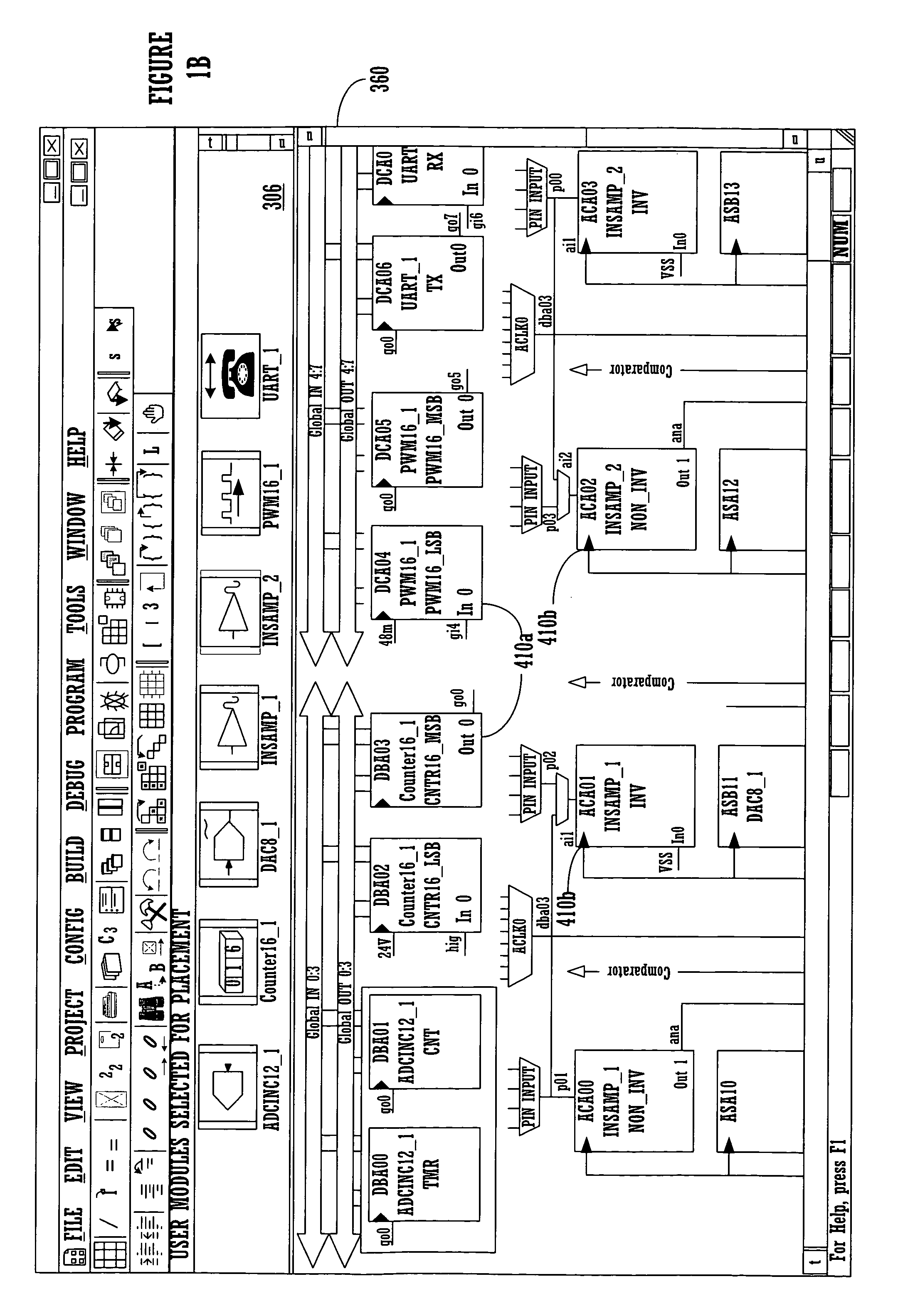 Method for designing a circuit for programmable microcontrollers