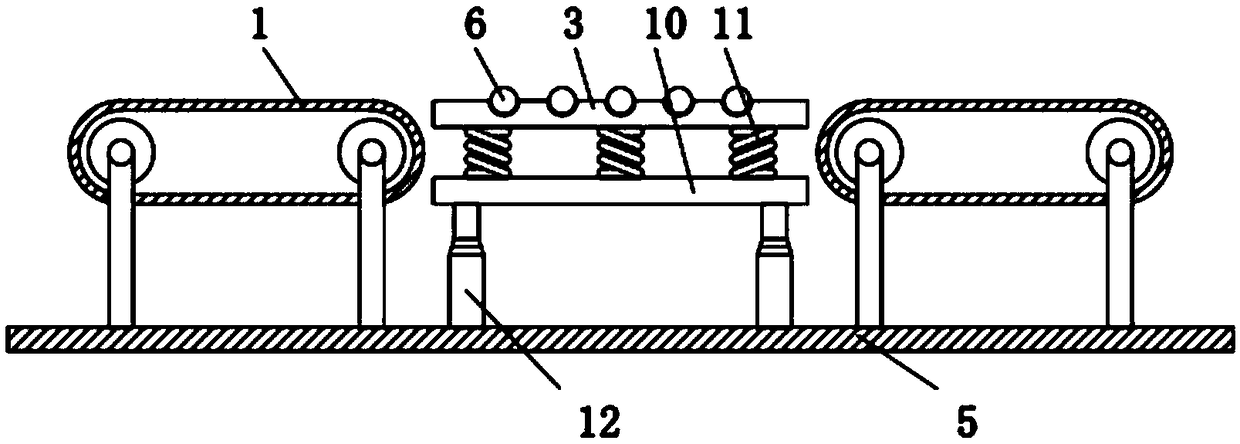 Weighing and sorting device for lithium battery pole pieces