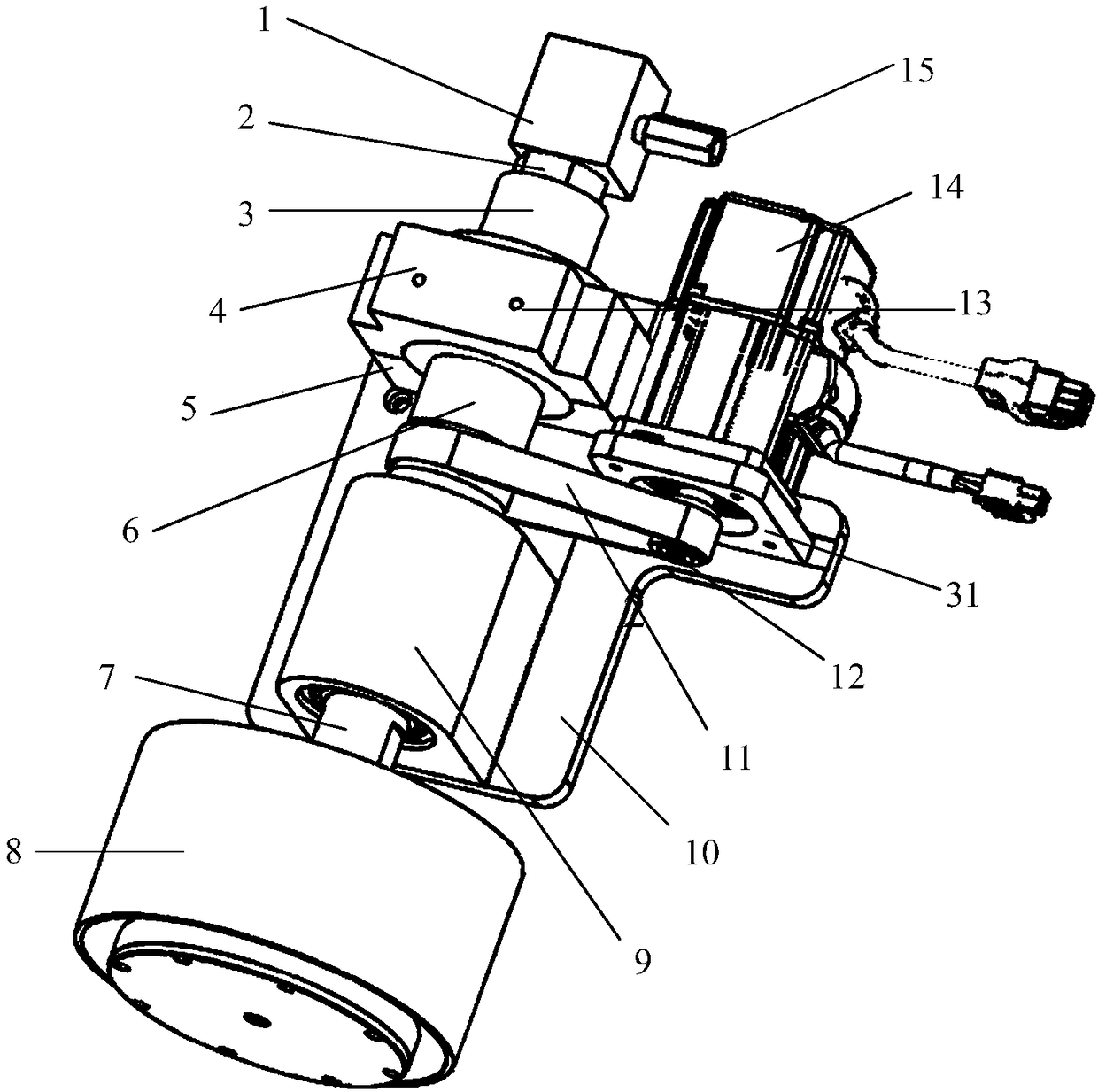 Gas-liquid-solid three-phase abrasive flow polishing tool based on hydrodynamic cavitation structure