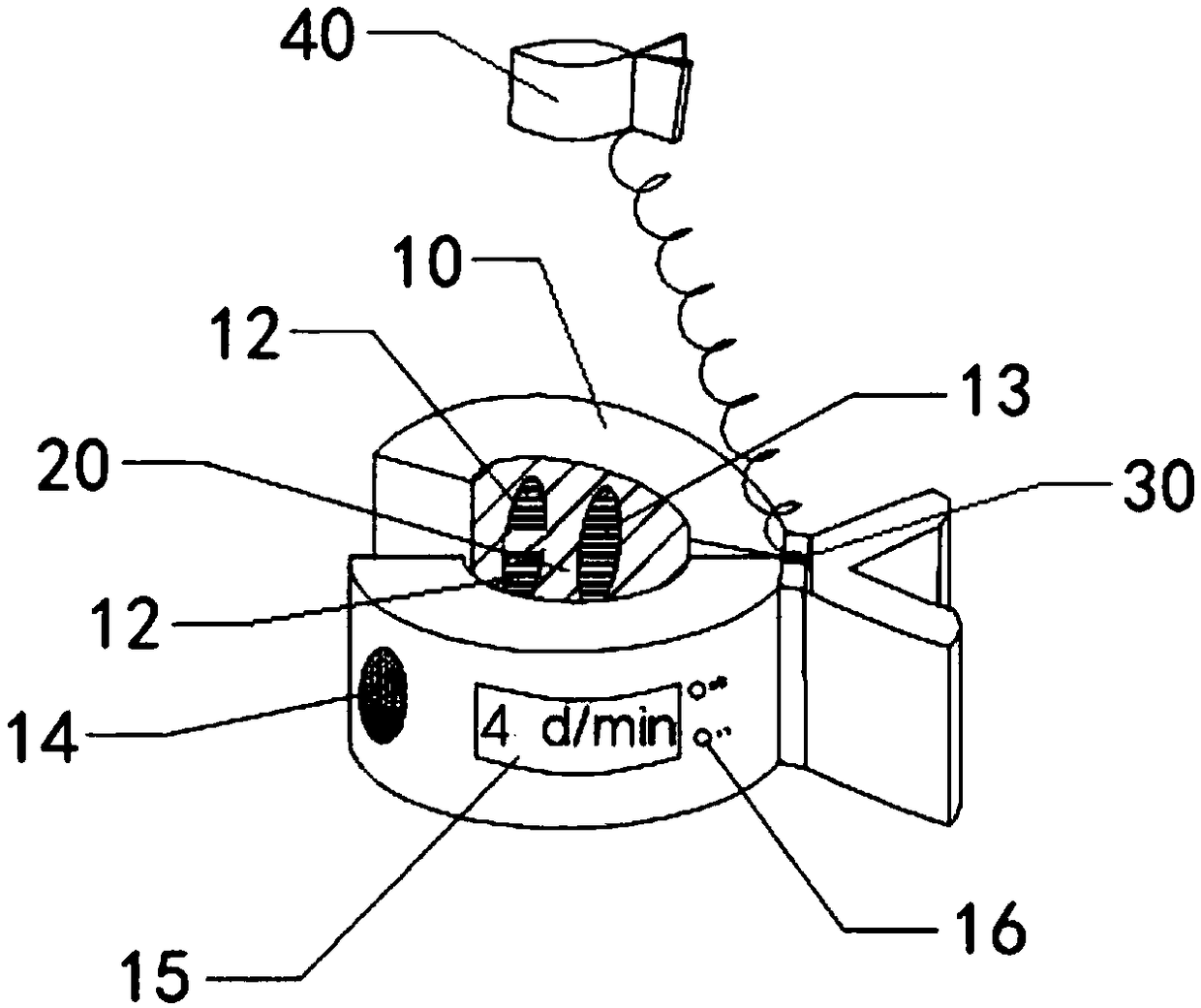 Murphy's dropper liquid level alarm clamp