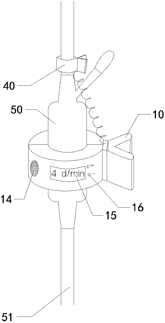 Murphy's dropper liquid level alarm clamp