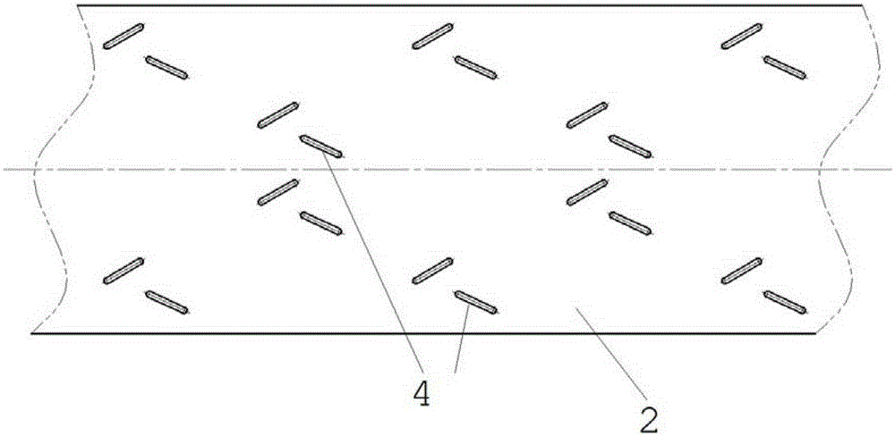 Heat radiating turbulence tube