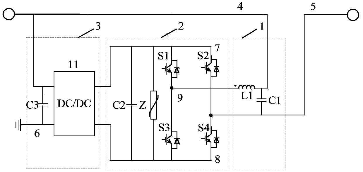 A fault current controller and control method for DC distribution network