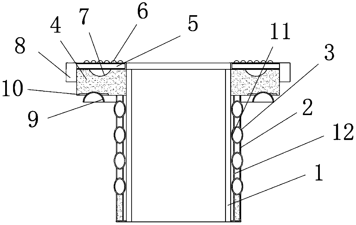 Hydraulic manifold block abutting joint structure