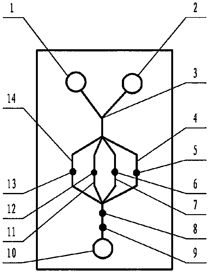 Fluid-driven device for aids diagnosis with conveniently detached components