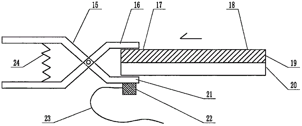 Fluid-driven device for aids diagnosis with conveniently detached components