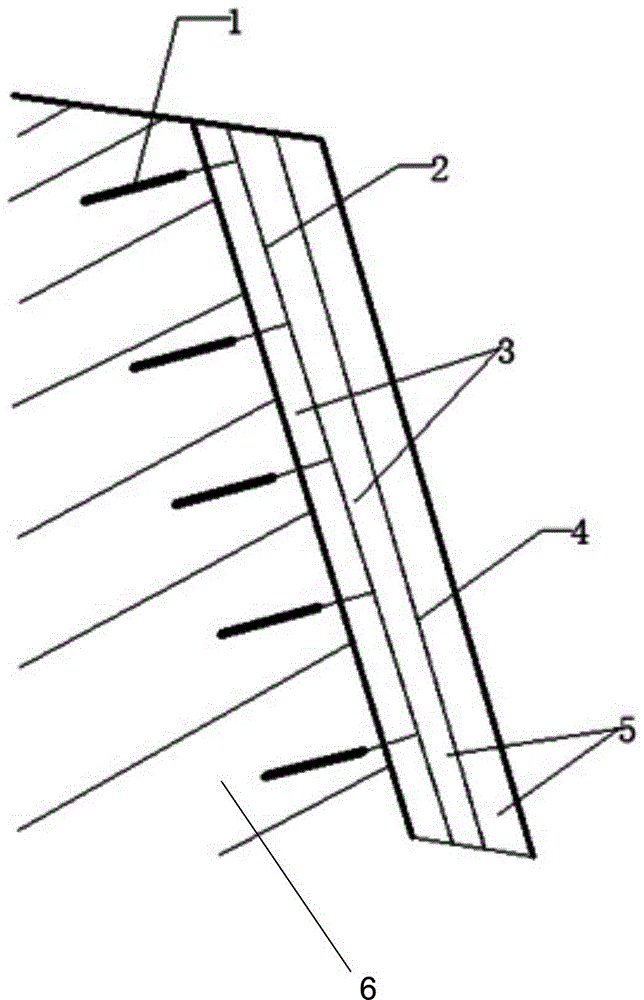 Vegetation-concrete double-layer protective screening side slope ecological greening system and method for performing side slope ecological greening by using system