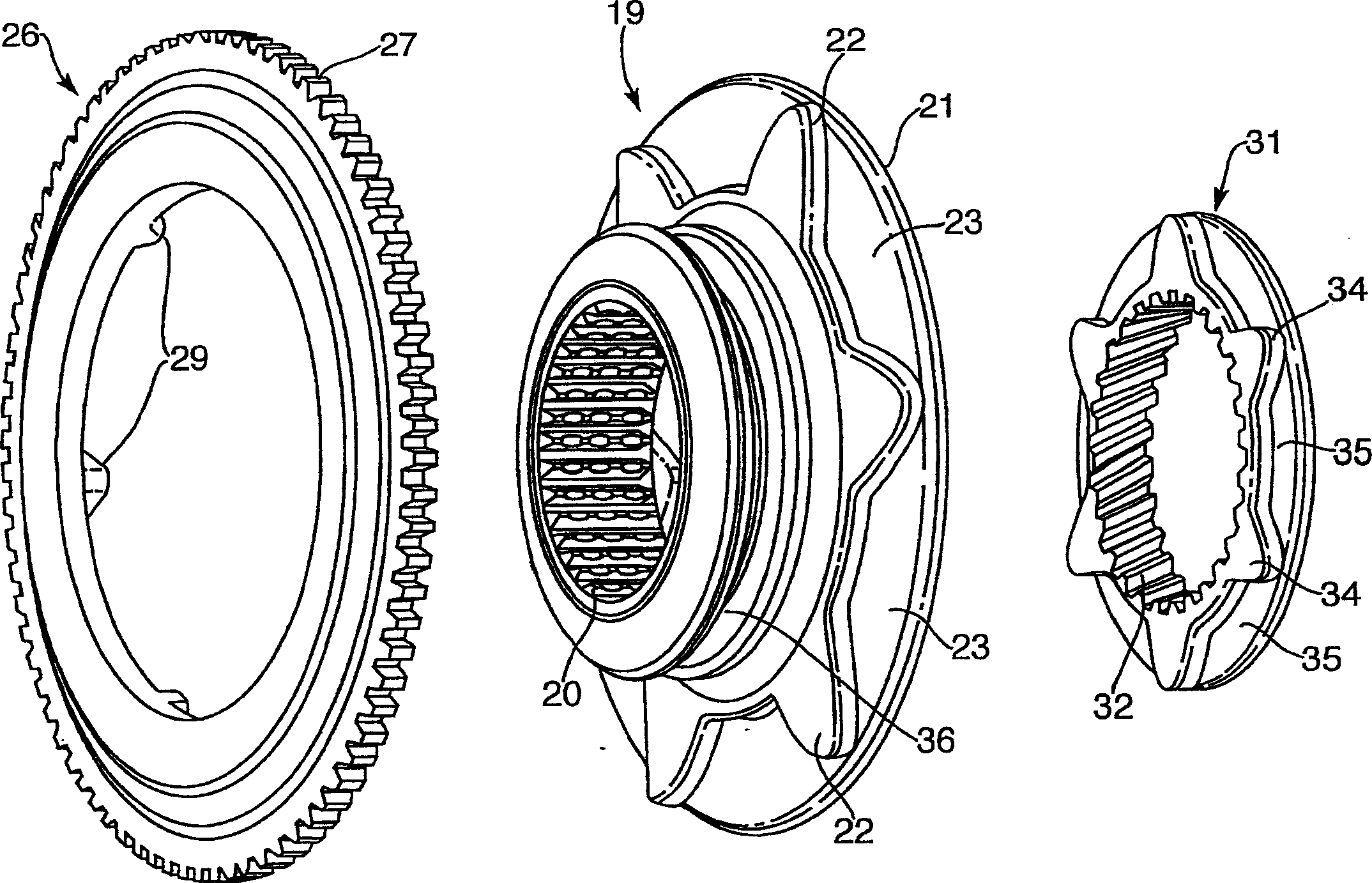 Gear change mechanism