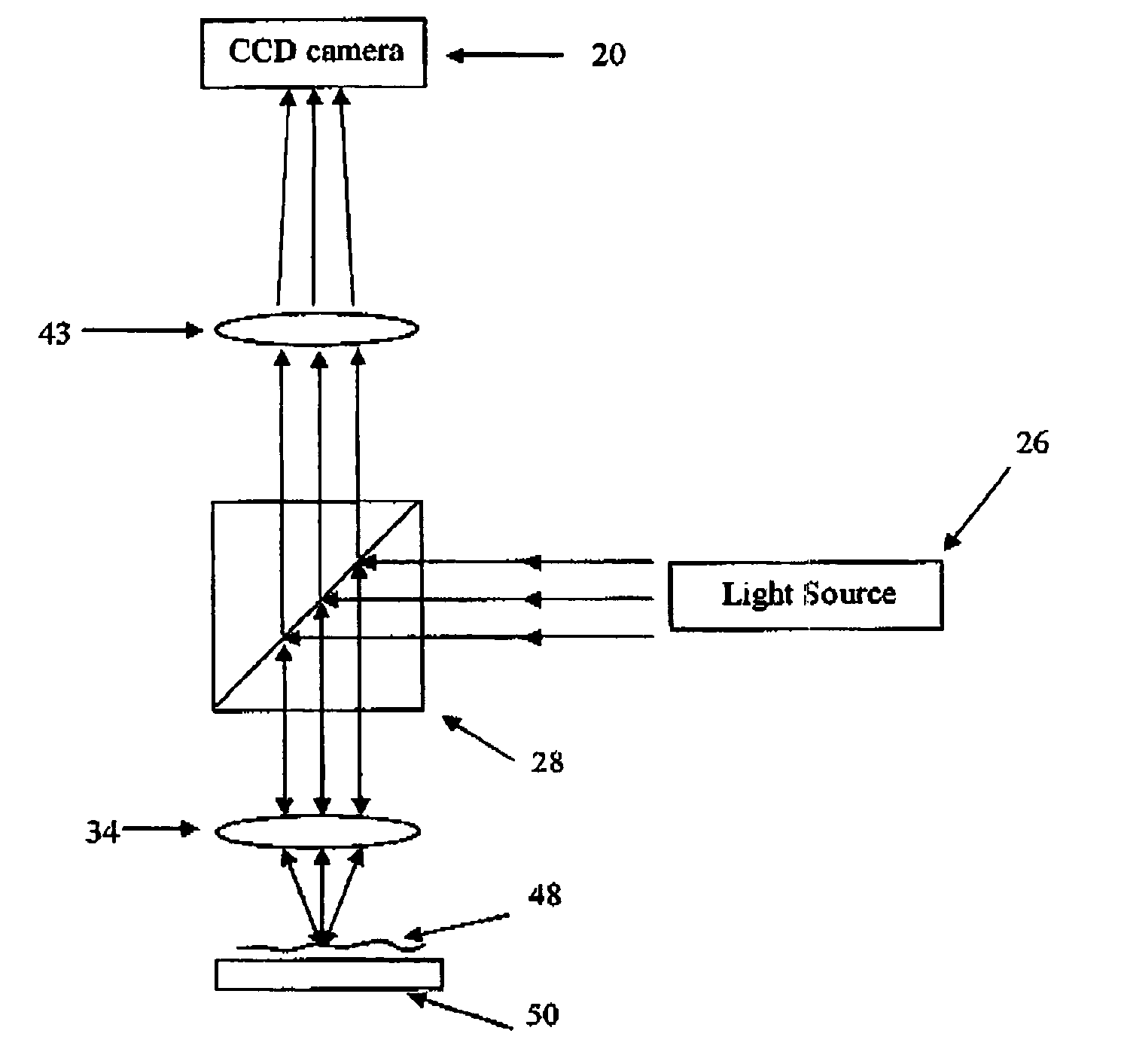 Determination of thin film topograhpy