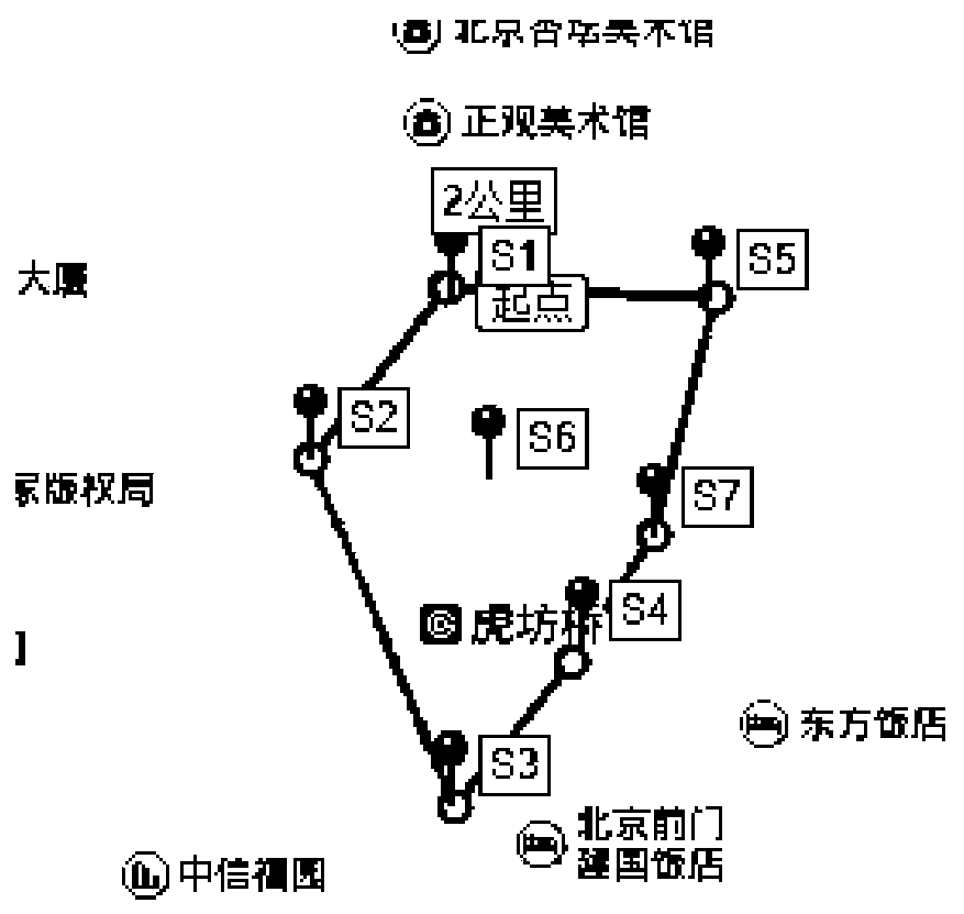 Method and system for determining a monitoring area