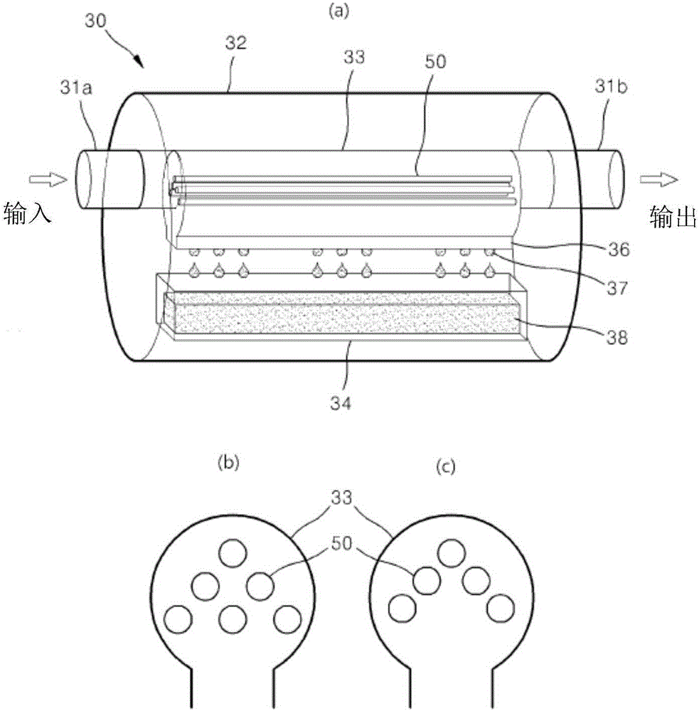 Device for manufacturing polysilicon using horizontal reactor and method for manufacturing same