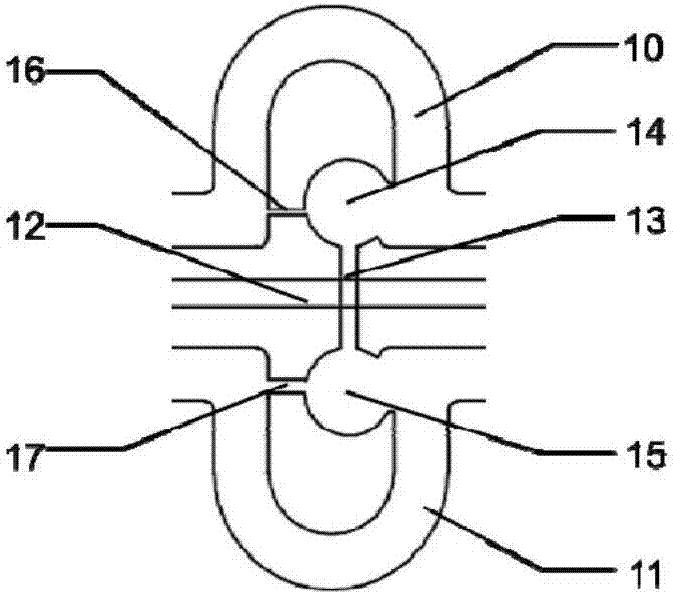 Micro-fluidic chip for capturing single cell/single granule through high-flux pairing and application of micro-fluidic chip