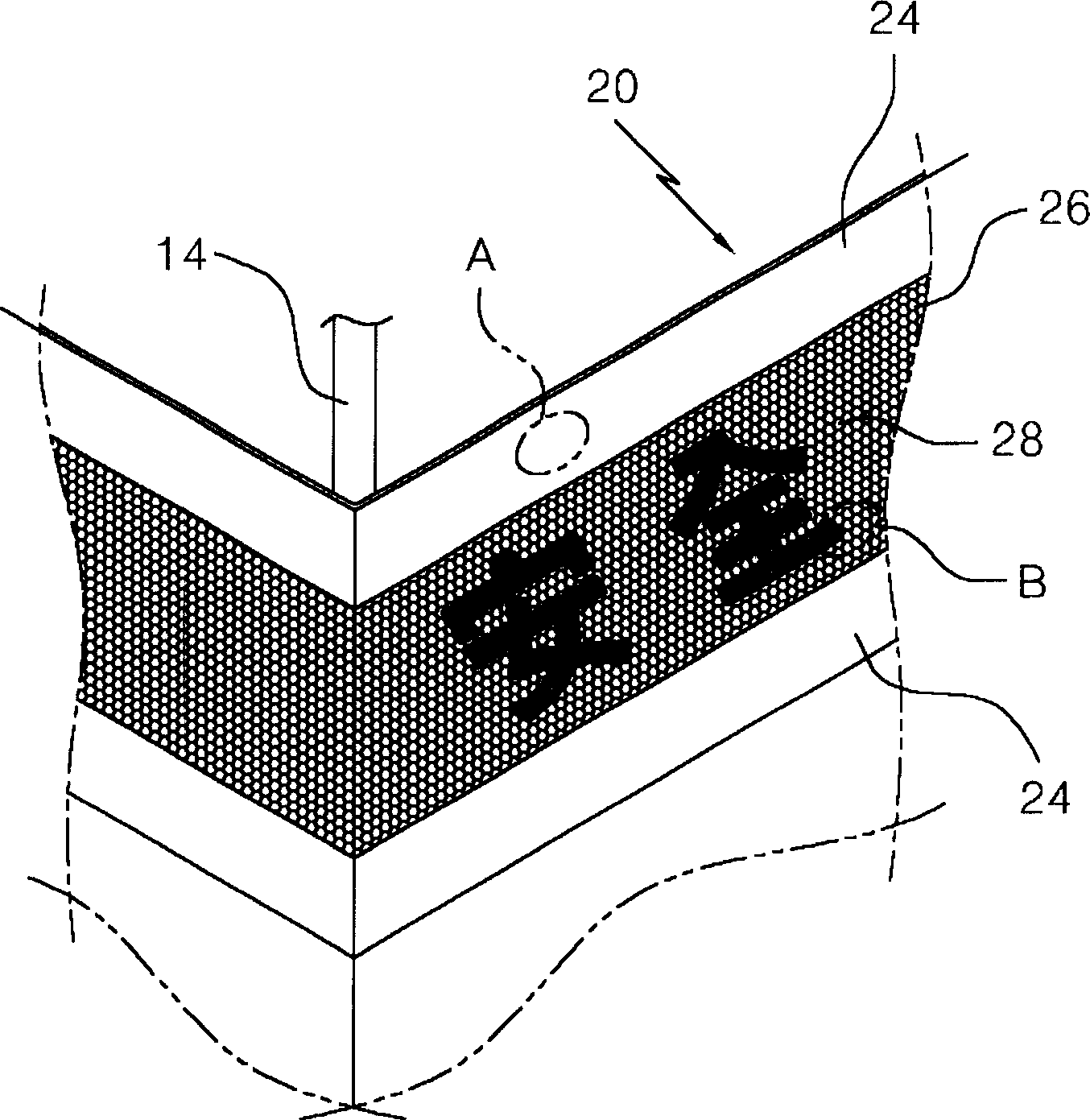 Luminous dust-proof net with making function for construction site