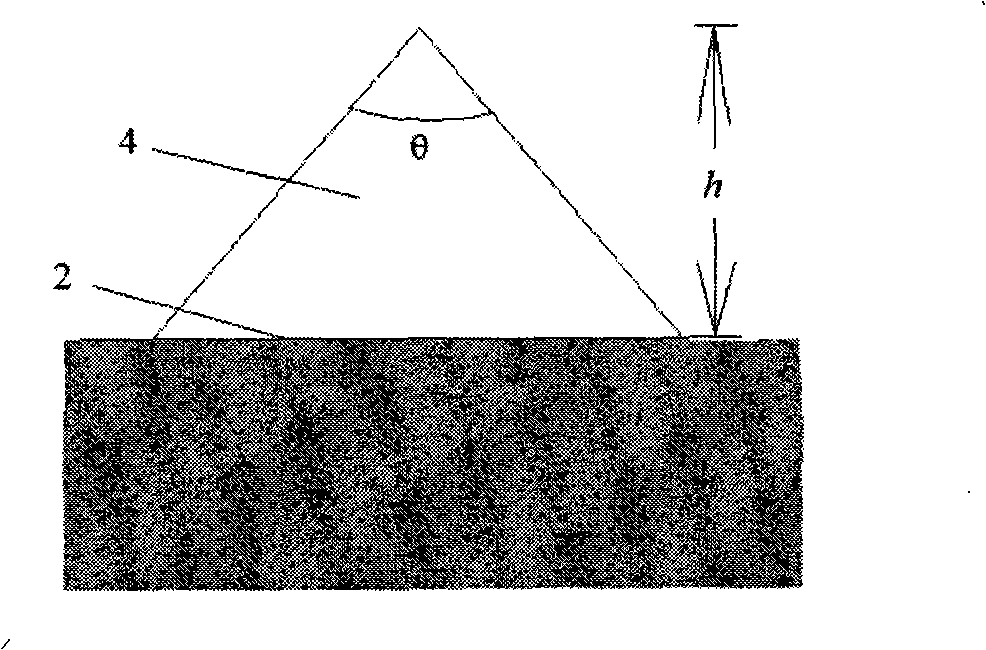 Method of manufacturing penetration type side direction composite board band and mould hot-press arrangement thereof