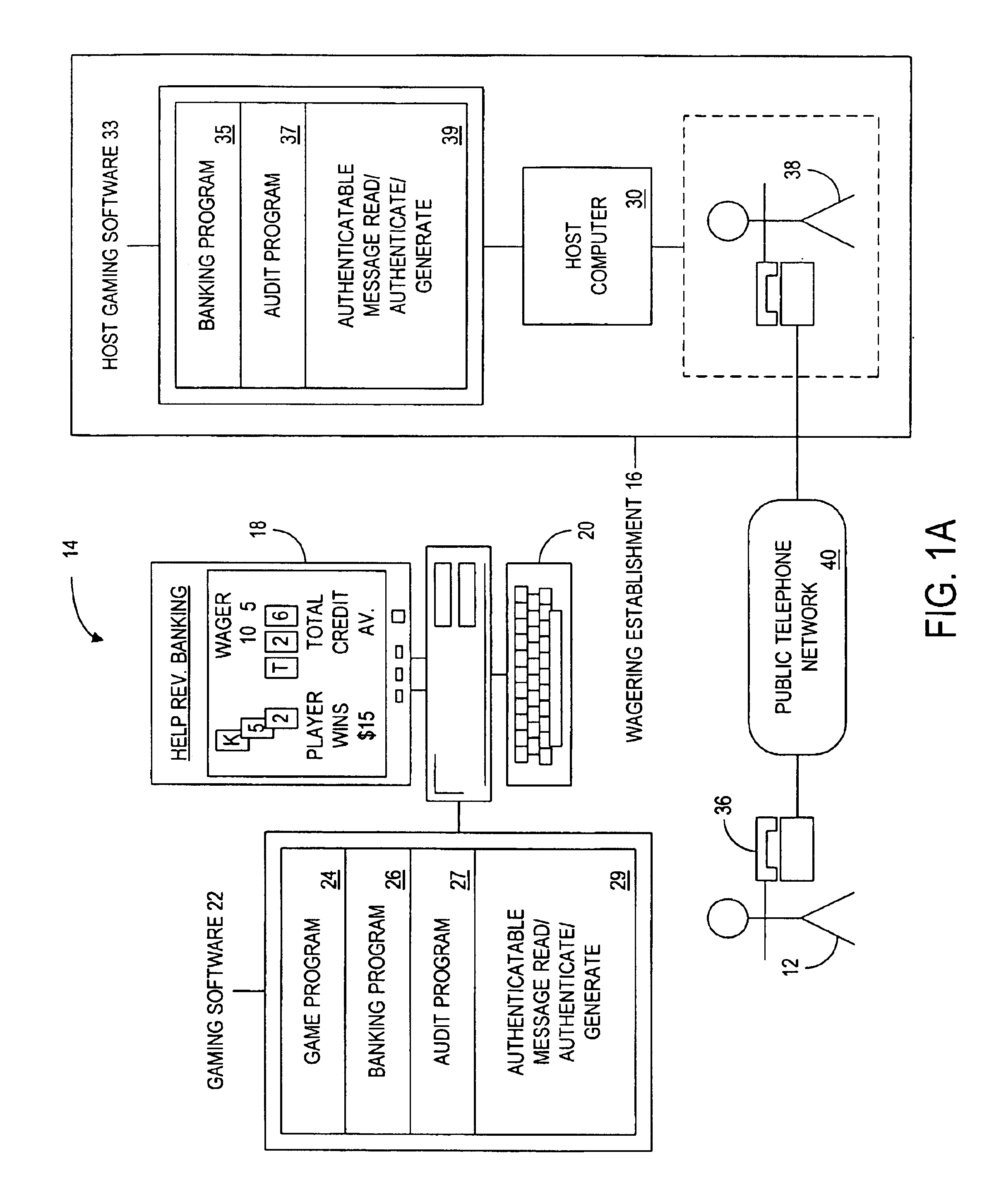 Method and apparatus for remote gaming