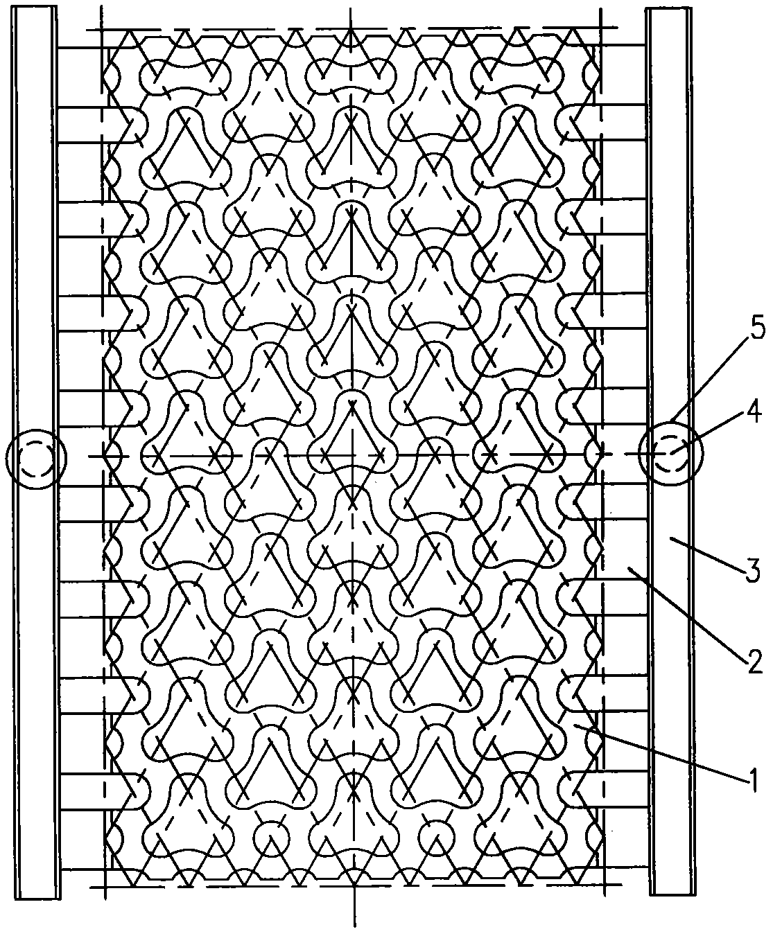 Process for casting hot air grate for blast furnace